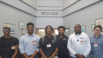 Engineering the Future: a visit from Mercer’s National Society of Black Engineers